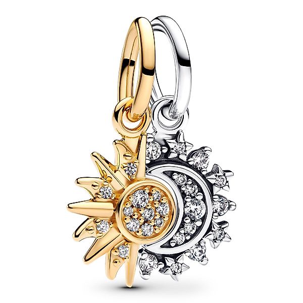 Pandora Kettenanhänger Charm- Sonne und Mond günstig online kaufen