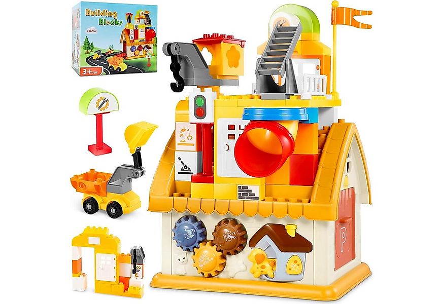 POPOLIC Großen bausteine Kompatibel mit Duplo bausteine für Kinder Spielbau günstig online kaufen