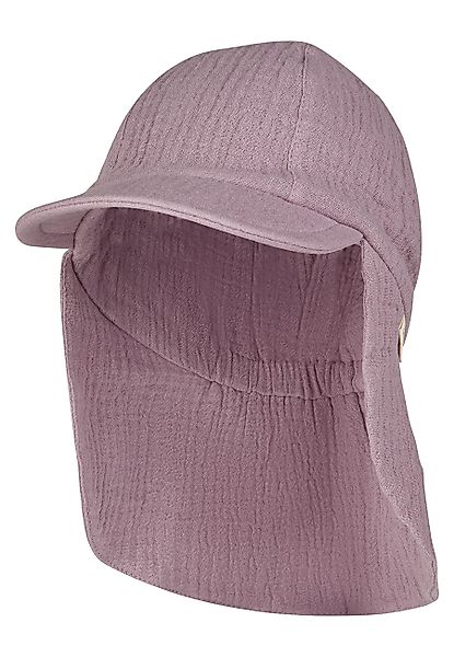Sterntaler® Beanie Schirmmütze mit Nackenschutz Musselin günstig online kaufen