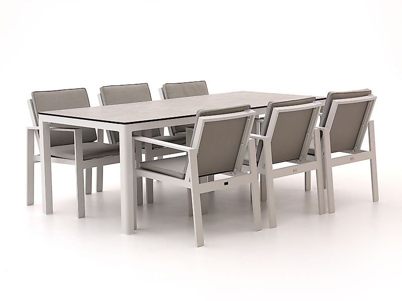 Bellagio Vezzano/La Fonte 220 cm Gartenmöbel-Set 7-teilig günstig online kaufen