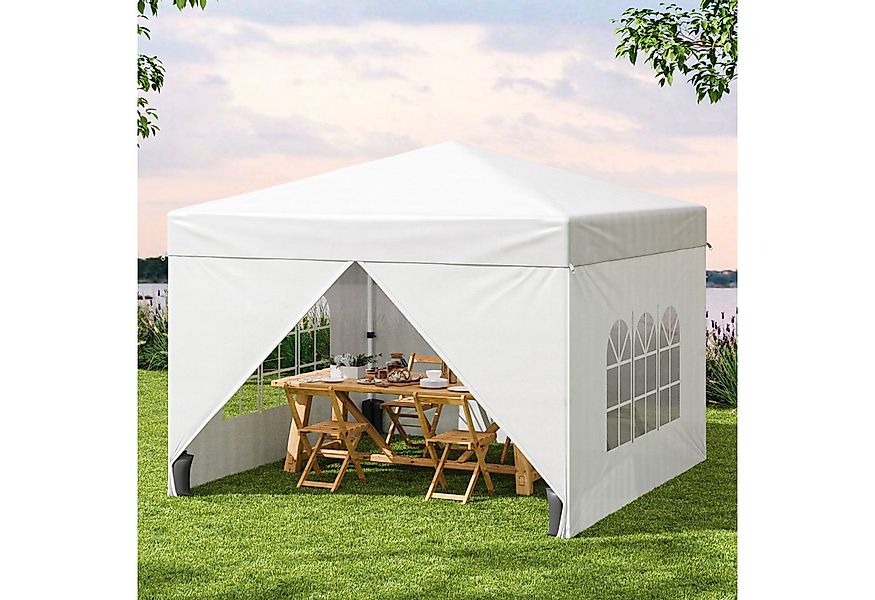 Bealife Faltpavillon 3x3m Pop-Up Pavillon mit Verstellbarer Höhe günstig online kaufen