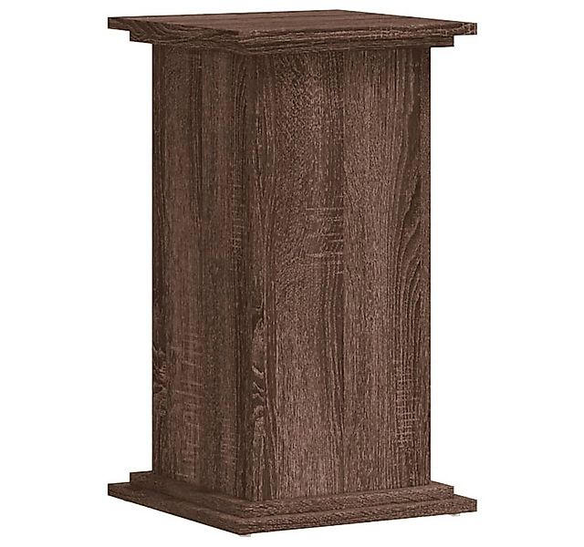 vidaXL Blumenständer Pflanzenständer Braun Eichen-Optik 33x33x60 cm Holzwer günstig online kaufen