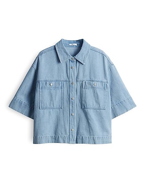 OPUS Kurzarmbluse FERLOSA Oversized mit markanten günstig online kaufen