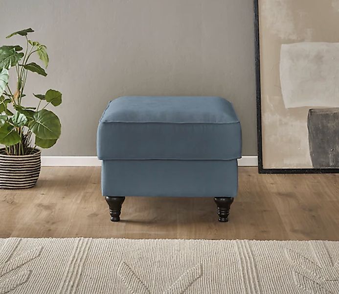 Home affaire Hocker »WESTMINSTER«, mit Federkern-Polsterung günstig online kaufen