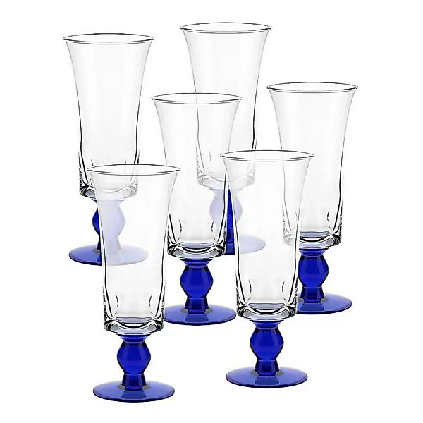 Eiscremeglas 6er-Set Umbria Bambini 26cm blau günstig online kaufen