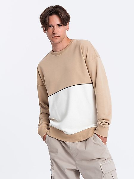 OMBRE Print-Shirt Herren Sweatshirt OVERSIZE mit günstig online kaufen