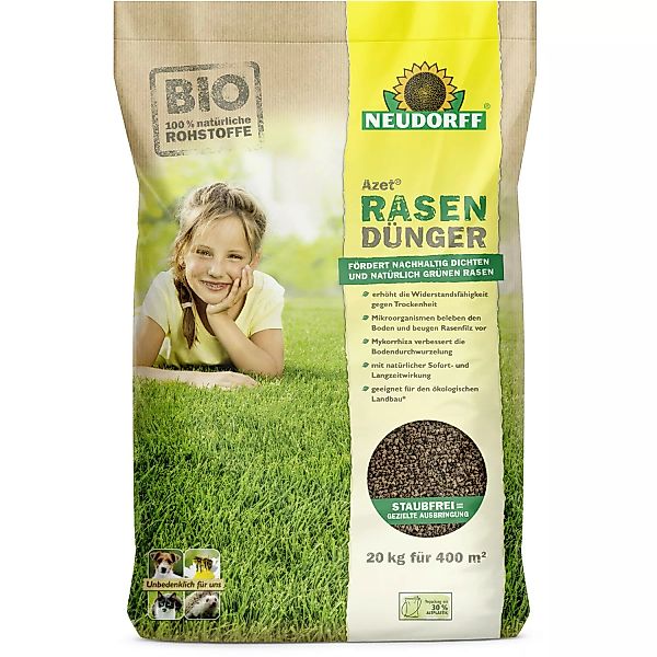 Neudorff Azet Rasen-Dünger 20 kg günstig online kaufen