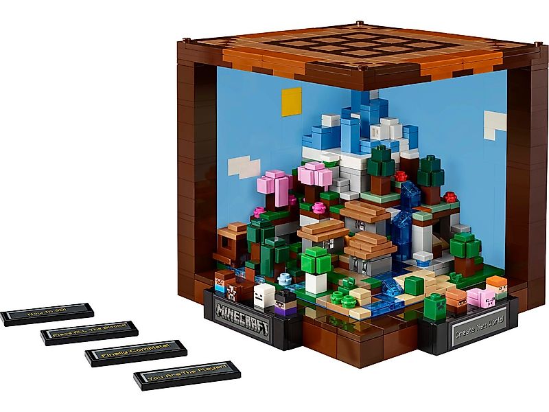 LEGO® Minecraft 21265 Die Werkbank Spielbausteine, (Set, 1195 St., Set) günstig online kaufen