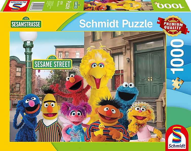Schmidt Spiele Puzzle Sesamstraße, Ein Wiedersehen günstig online kaufen