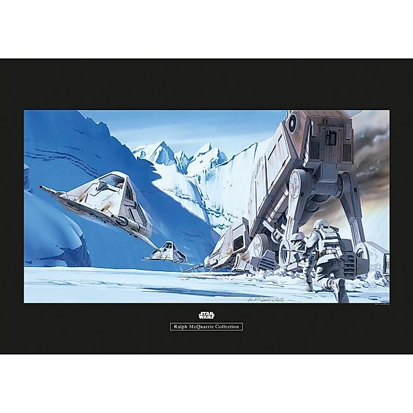 Komar Wandbild Star Wars Snowspeed 70 x 50 cm günstig online kaufen