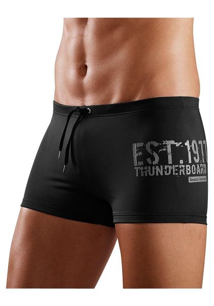 Bruno Banani Boxer-Badehose mit seitlichem Print günstig online kaufen