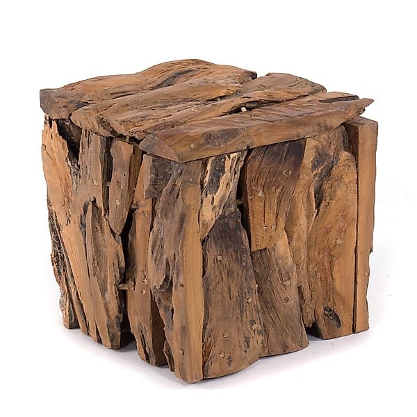 DESIGN DELIGHTS Hocker SITZBOX "Holz massiv günstig online kaufen