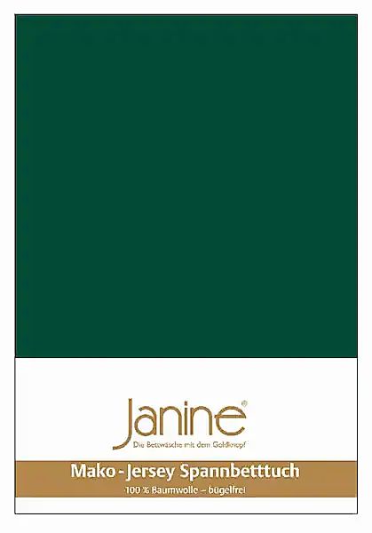 Janine Spannbettlaken MAKO-FEINJERSEY 5007, Mako-Jersey, Gummizug: günstig online kaufen
