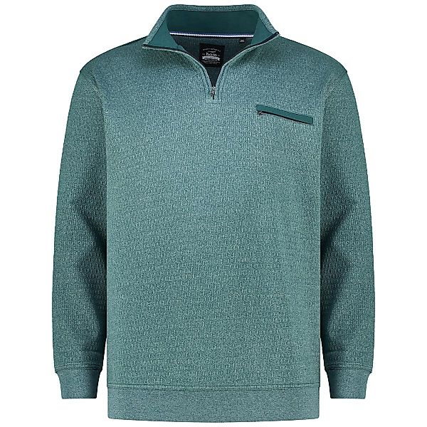 Hajo Sweatshirt mit Stretch Farbe grün Größe: 5XL günstig online kaufen