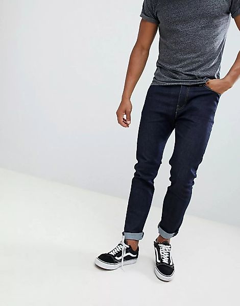 Levi's 510 – Jeans in enger Passform mit normale Bundhöhe in reiner Indigo- günstig online kaufen