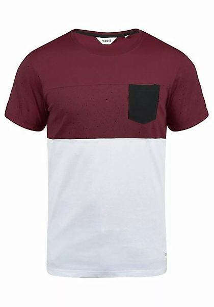 !Solid Rundhalsshirt SDKold Kurzarmshirt mit Brusttasche günstig online kaufen