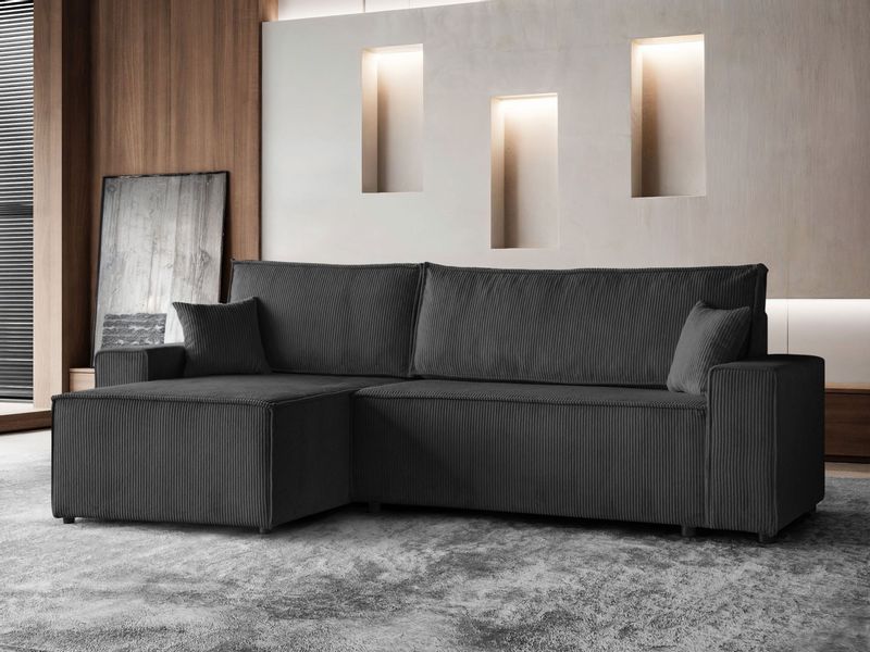 Beautysofa Ecksofa im Cordstoff HEKTOR, mit günstig online kaufen