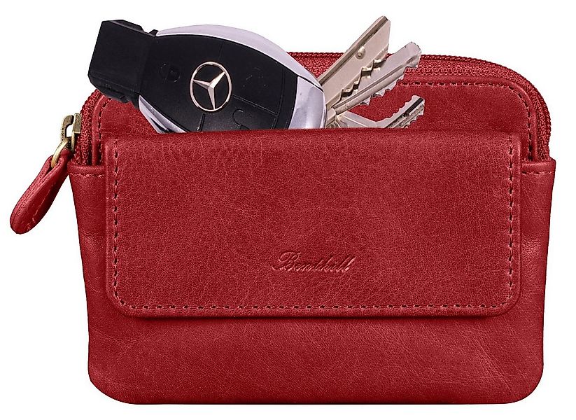 Benthill Schlüsseltasche Echt-Leder Schlüsseletui mit Kartenfach - Münzbörs günstig online kaufen