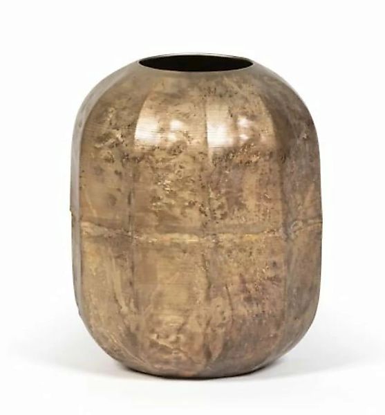 Dekocandle Vasen Vase silber-gold Ø16 x 18,5 cm (1 Stück) (mehrfarbig) günstig online kaufen