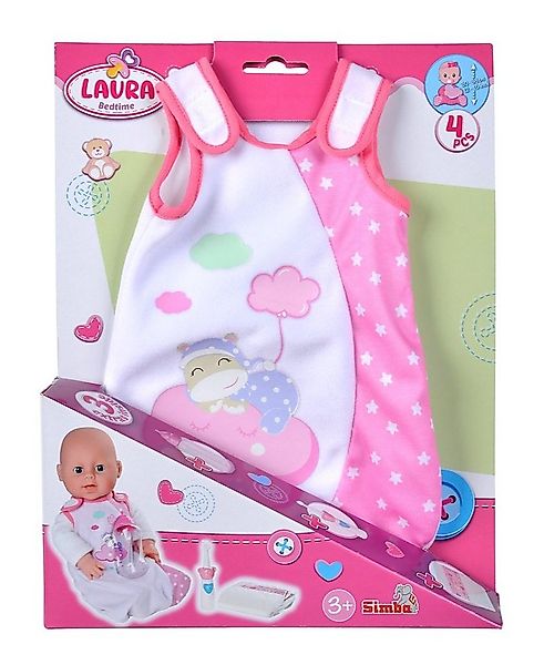 SIMBA Babypuppe Laura Gute Nacht Zubehör für alle Puppen 30 - 38 cm 1054000 günstig online kaufen