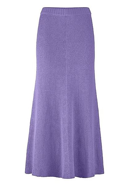 Hessnatur Strickrock Midi Regular aus reiner Bio-Baumwolle (1-tlg) günstig online kaufen