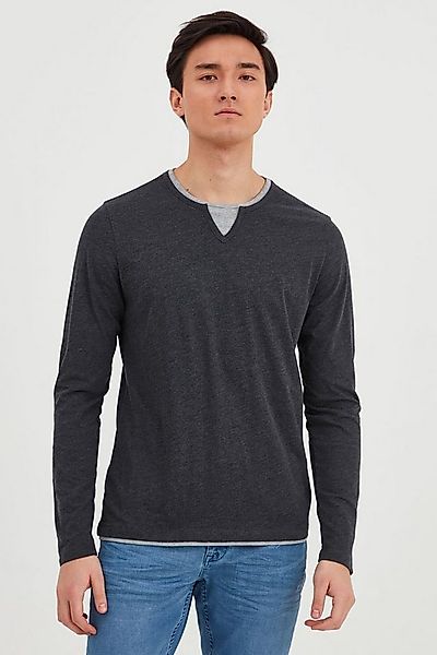 Blend Rundhalsshirt BHLeonas Klassisches Langarmshirt mit Rundhalsausschnit günstig online kaufen