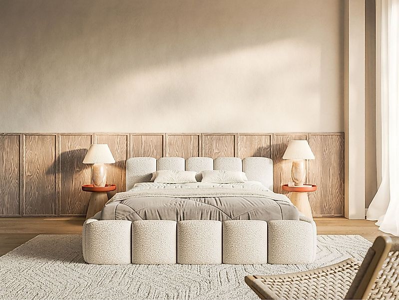 Selsey Polsterbett CLOUDY LOW, Bouclé, Chenille oder Velours, mit/ohne Bett günstig online kaufen