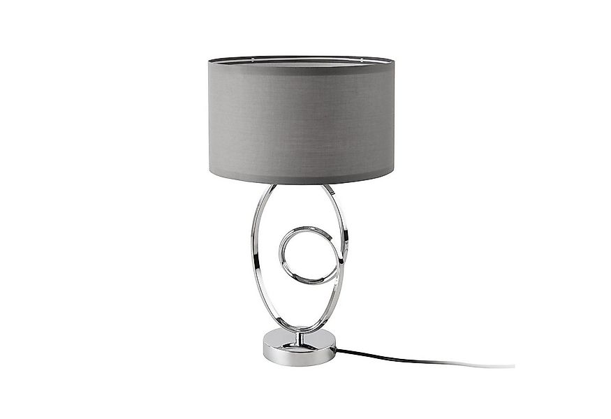 lux.pro Tischleuchte, ohne Leuchtmittel, »Torquay« 1 x E14 Metall Textil 49 günstig online kaufen