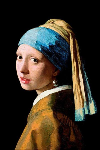 Reinders! Deco-Panel J.Vermeer-Mädchen mit Ohrgehänge, 60/90 günstig online kaufen
