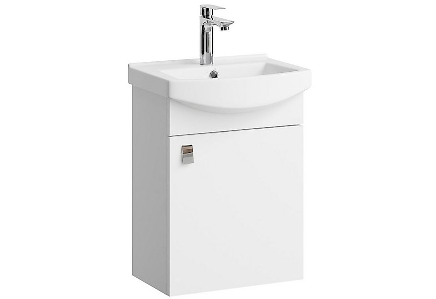 Planetmöbel Waschtisch Waschtischunterschrank 45cm weiß günstig online kaufen