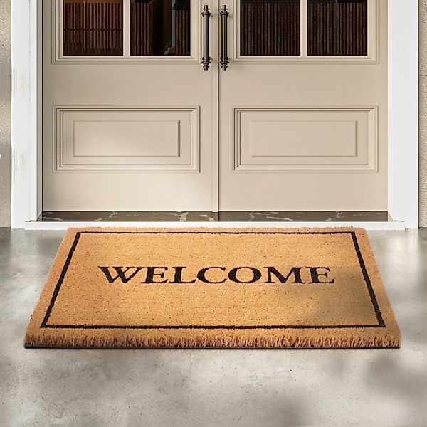 Villeroy & Boch Fußmatte »Caroline Welcome, Türmatte«, rechteckig, 23 mm Hö günstig online kaufen