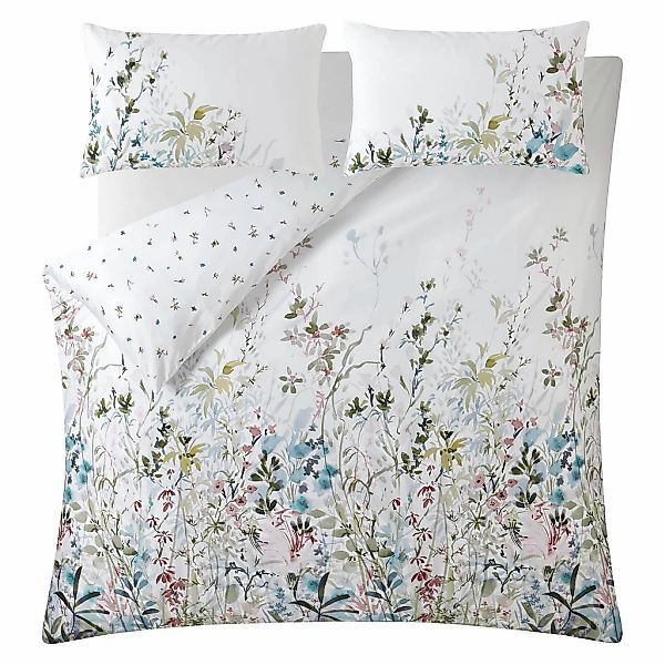 LAURA ASHLEY Wendebettwäsche "Point of Fields, aus Baumwoll-Satin," 3 tlg. günstig online kaufen