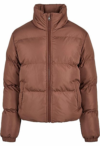 URBAN CLASSICS Winterjacke "Urban Classics Damen Ladies Short Peached Puffe günstig online kaufen
