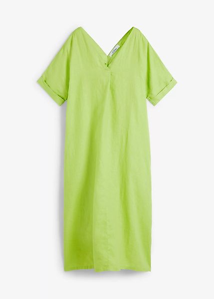 weites Kaftan-Kleid aus reinem Leinen günstig online kaufen