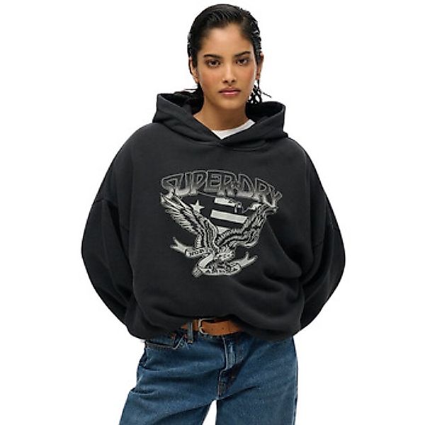 Superdry  Sweatshirt Sweatshirt à capuche oversize femme  Lo-fi Biker günstig online kaufen