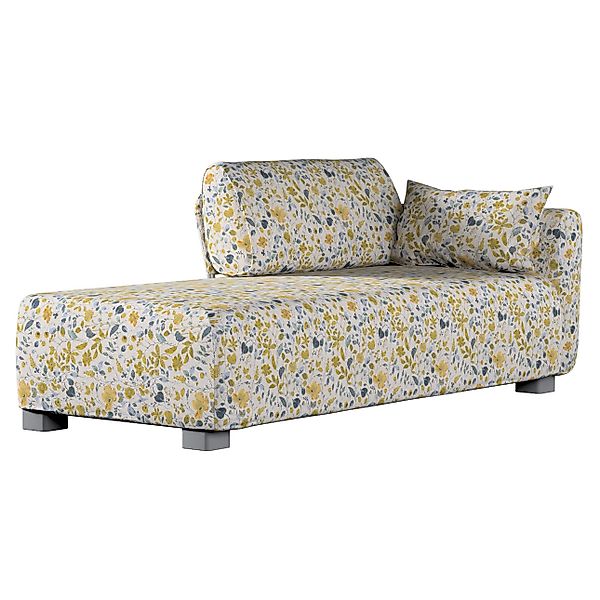 Bezug für Mysinge Recamiere Sofa, gelb-blau, Sofahusse, Mysinge Recamiere, günstig online kaufen