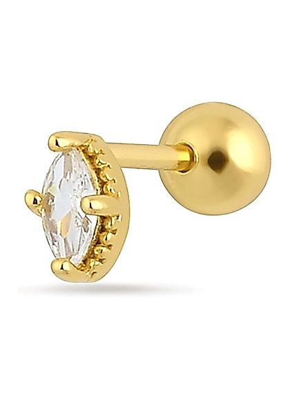 Einzelstück Single-Ohrstecker Ohrpiercing Piercing Alamea 925 günstig online kaufen