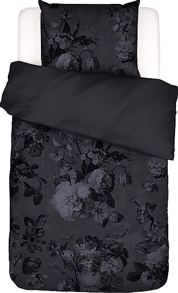 Essenza Bettwäsche Wendebettwäsche "Floor Nightblue", Mako-Satin, günstig online kaufen