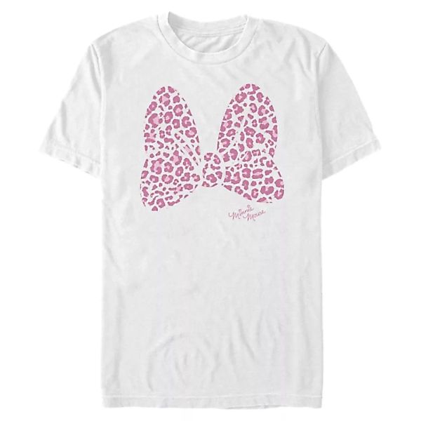 Disney Classics - Micky Maus - Minnie Maus Pink Leopard - Männer T-Shirt günstig online kaufen