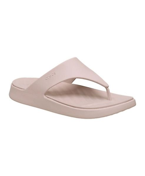 Crocs Zehensandale Getaway Triangle Flip rosa - Damen Badeschuh günstig online kaufen