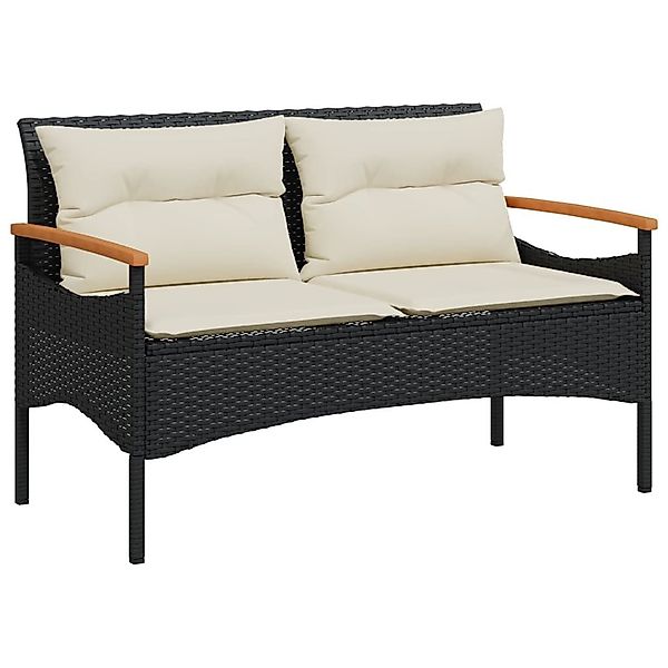 vidaXL Gartenbank Gartenbank mit Kissen 116x62,5x74 günstig online kaufen