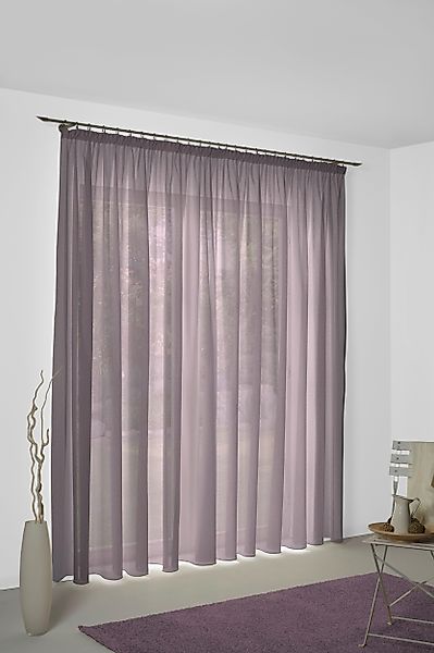 Wirth Vorhang "Sunday" Kräuselband 1 Stk. tlg. günstig online kaufen