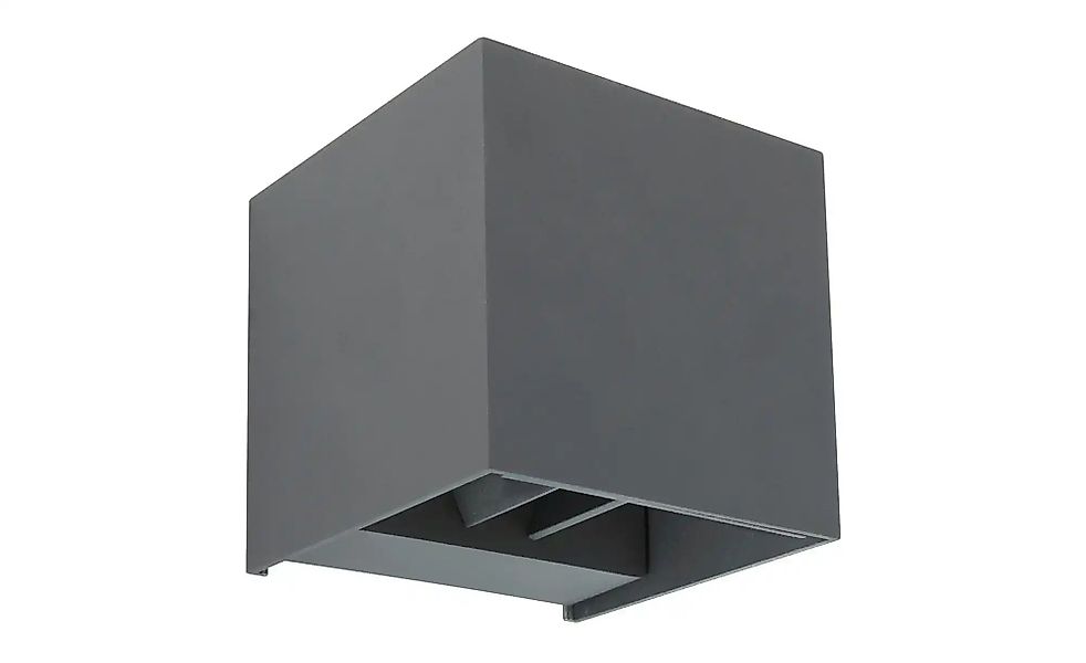 Globo Lighting Außenleuchte Aluminium   ¦ schwarz ¦ Maße (cm): B: 10 H: 10 günstig online kaufen