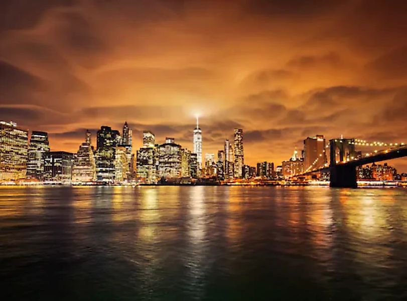 Papermoon Fototapete »Manhattan at Sunset« günstig online kaufen