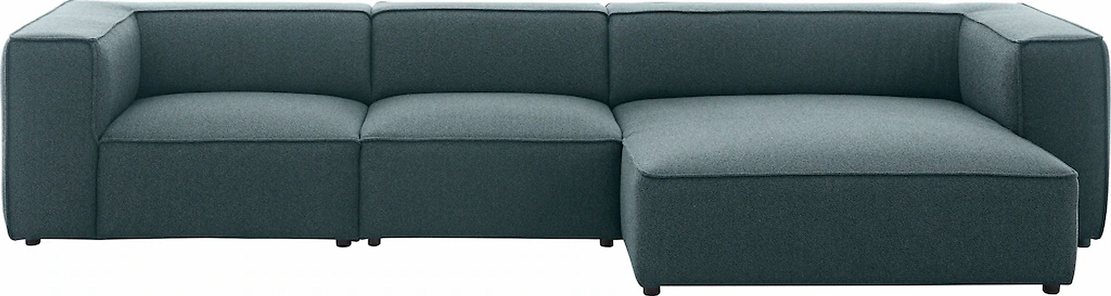 W.SCHILLIG Ecksofa "around-the-block" mit eleganter Biese, mit Federkern, B günstig online kaufen