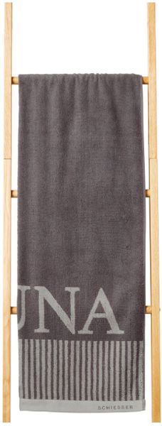 Schiesser Saunatuch "Rom aus garngefärbtem, kuschelweichem Baumwollfrottier günstig online kaufen