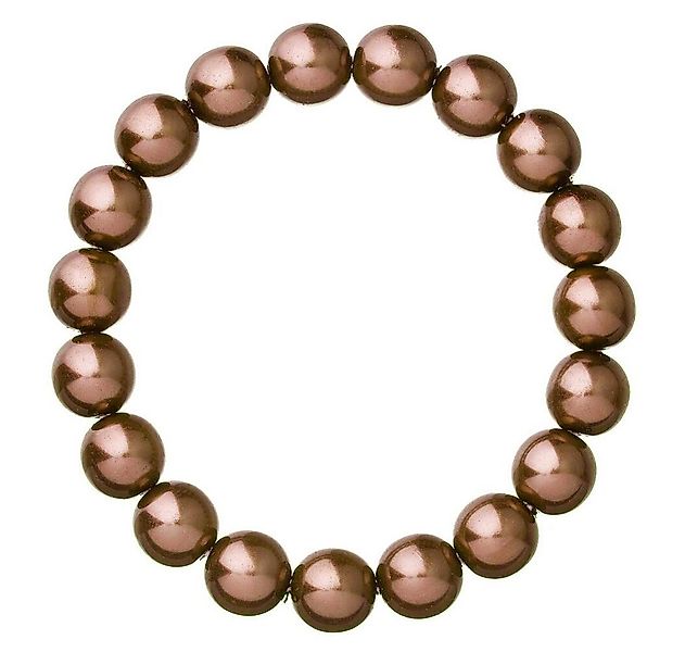 EVOLUTION Armband Elegantes Perlenarmband 56010.3 braun günstig online kaufen