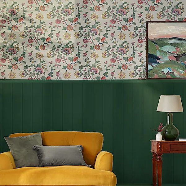 Joules Vliestapete »Vine Cottage Floral«, Design Tapeten günstig online kaufen