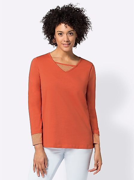 Classic Basics Langarmshirt "Shirt" 1 Stk. tlg. günstig online kaufen