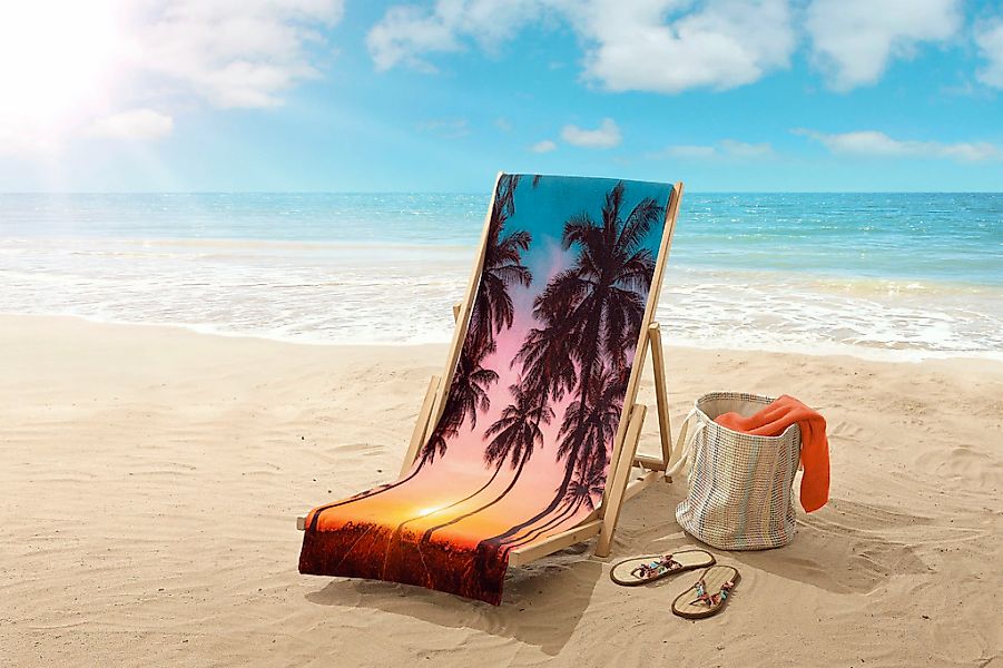 good morning Strandtuch »Bora Bora«, (1 St., Strandtuch 100 x 180 cm), Mikr günstig online kaufen